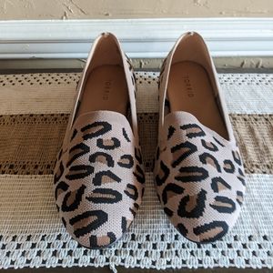 Torrid leopard print loafers